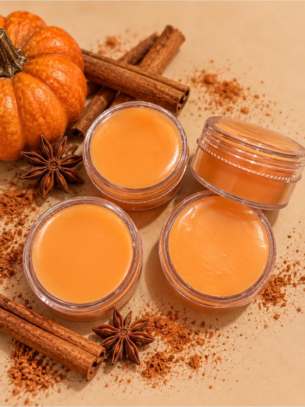 Pumpkin spice lip balm